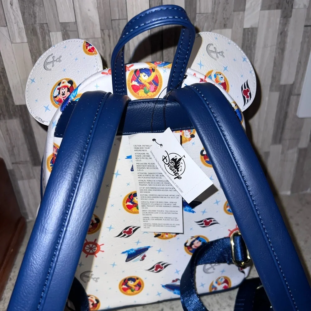 NWT Disney Wish Loungefly Mini Backpack – Disney Cruise Line - Picture 4 of 5